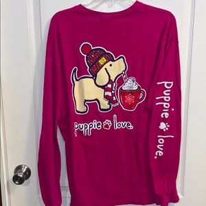 Like New Puppie Love Long Sleeve Shirt
